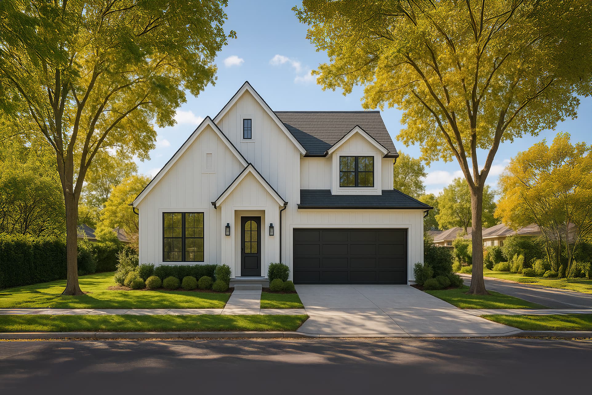 Beautiful home exterior